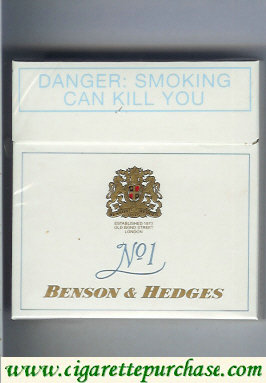 Benson Hedges No.1 30 cigarette South Africa